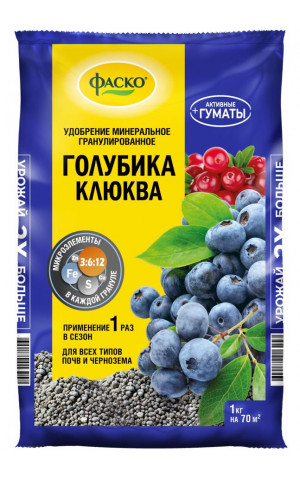 Фаско 5М Голубика и Клюква минерал. гранул. 1кг
