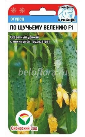 Огурец По Щучьему Велению F1 7шт (Сибсад) цп Огурец По Щучьему Велению F1 7шт (Сибсад) цп