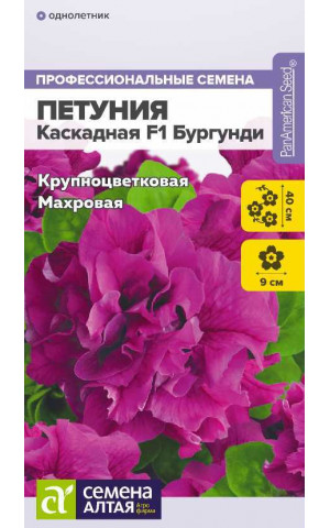 Петуния Каскадная Бургунди махр. F1 (СА) ц/п