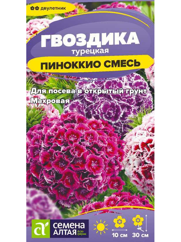 Гвоздика турецкая Пиноккио (СА) ц/п