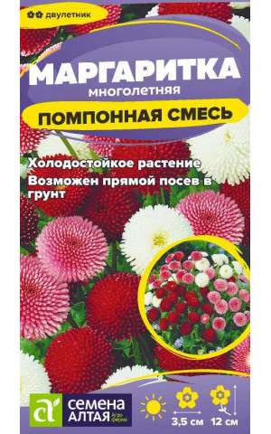 Маргаритка Помпонная смесь (СА) цв/п