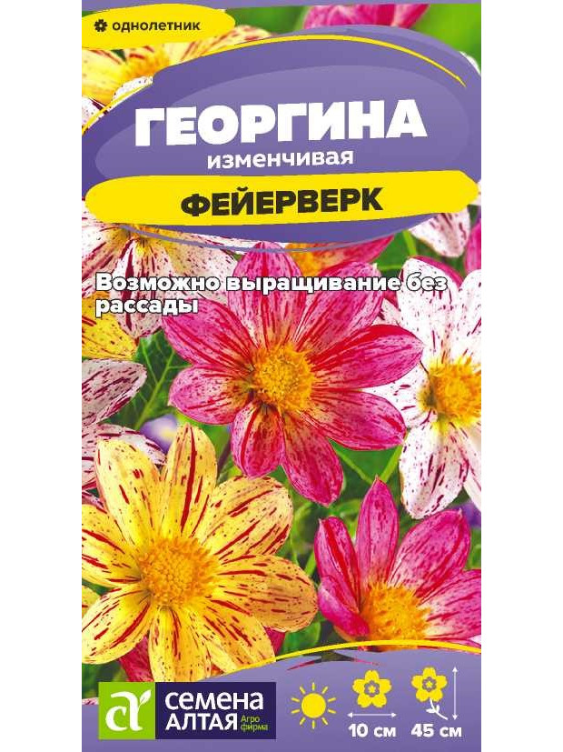 Георгина Фейерверк смесь (СА) ц/п