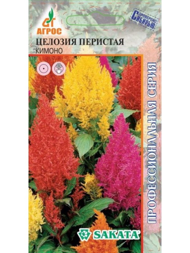 Целозия Кимоно смесь 15 шт. (Агрос) цп