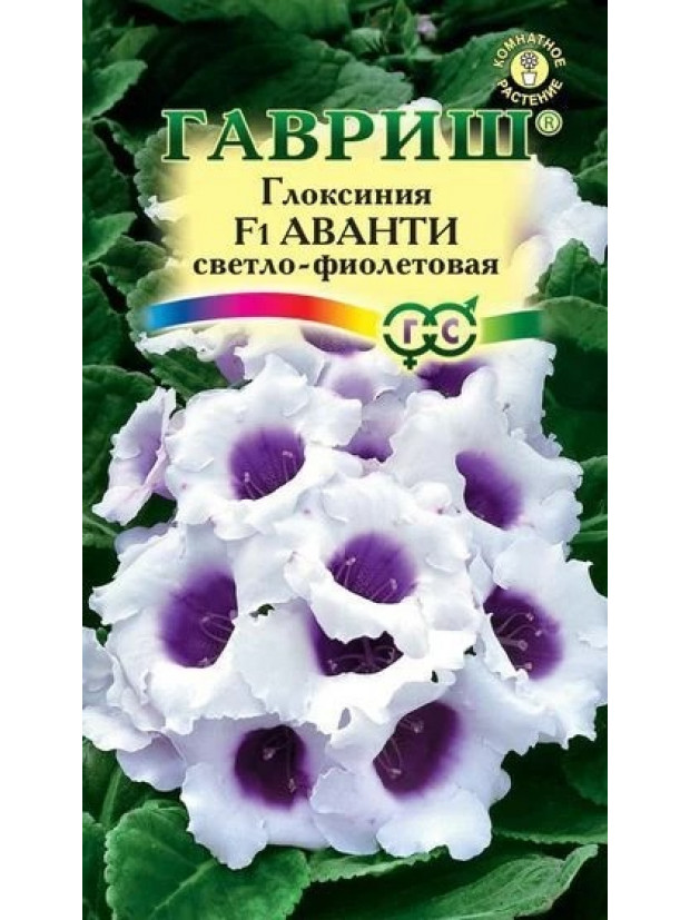Глоксиния Аванти F1 Светло-фиолетовая (Гавриш) цп