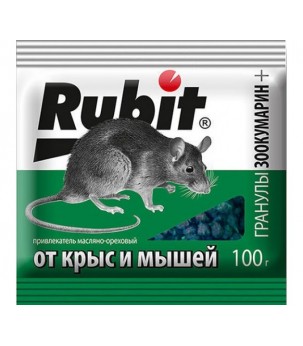 Рубит ЗООКУМАРИН+ гранулы 100 г ореховый /50