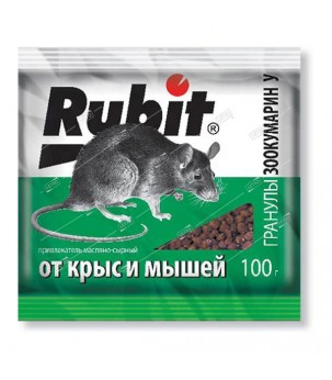 Рубит ЗООКУМАРИН+ гранулы 100 г У сыр /50